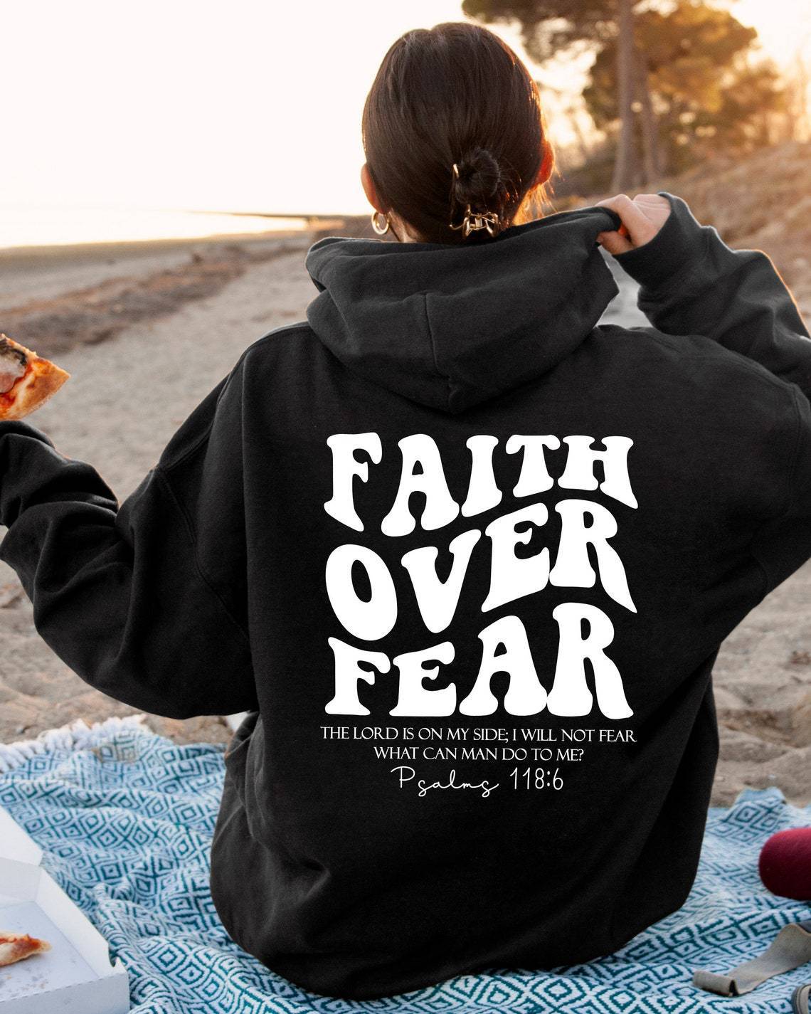 Faith Over Fear Sweatshirt Hoodi